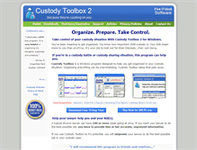 Tablet Screenshot of custodytoolbox.com